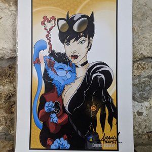 Catwoman with Lantern Ring